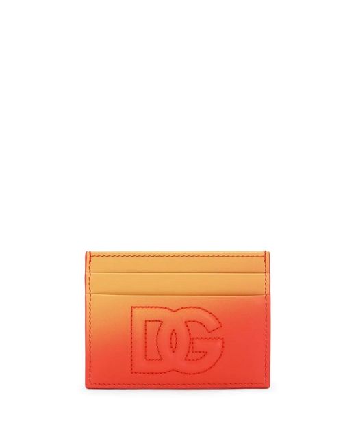 Dolce & Gabbana Dg Logo カードケース Orange