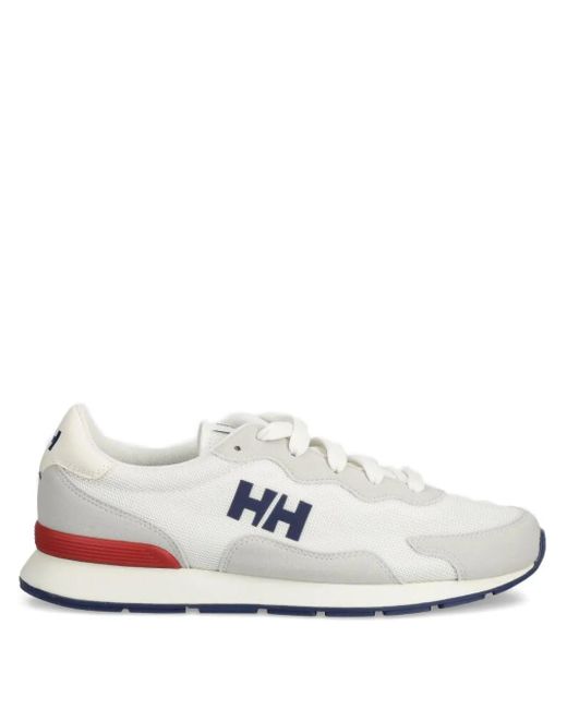 Helly Hansen White Furrow Panelled Sneakers for men