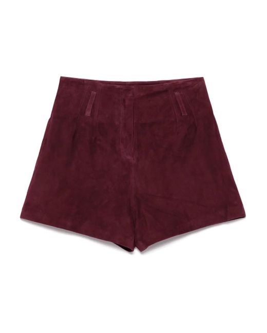 Frankie Shop Lise ショートパンツ Red