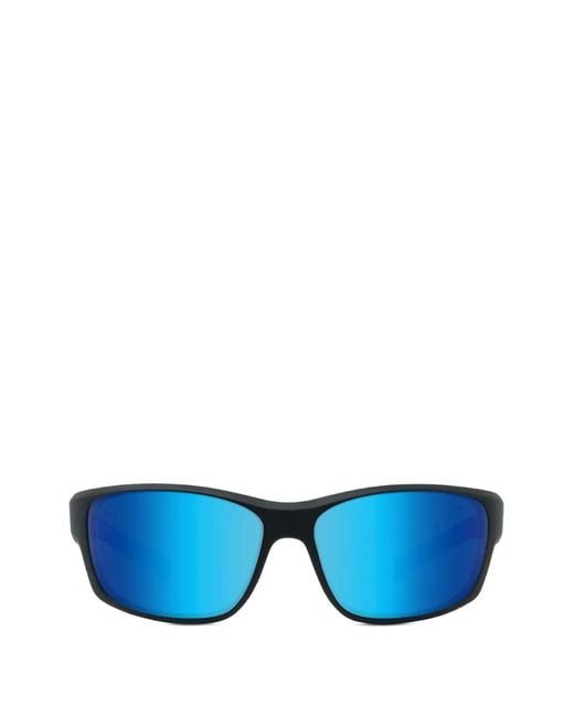 Vuarnet Blue Racing Rectangle-Frame Sunglasses for men
