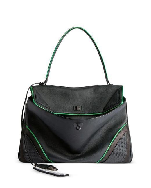 Balenciaga Black Sac Porté Épaule Rodeo Biker for men