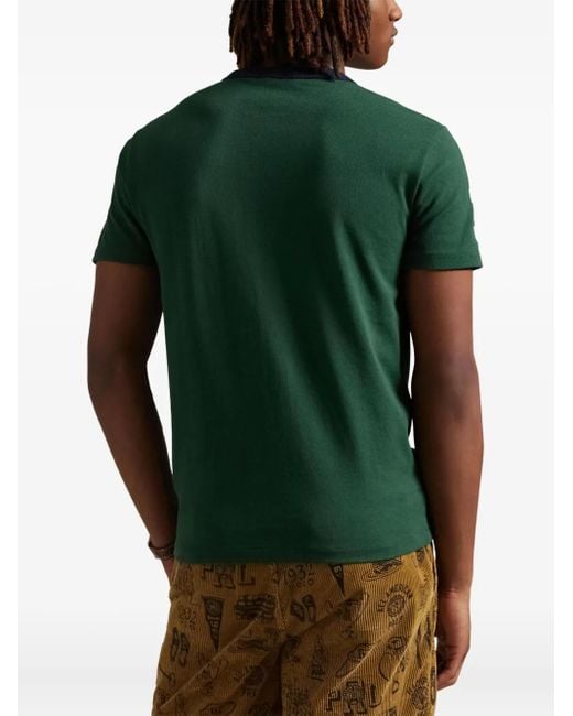 Polo Ralph Lauren Green Cotton Polo Shirt for men