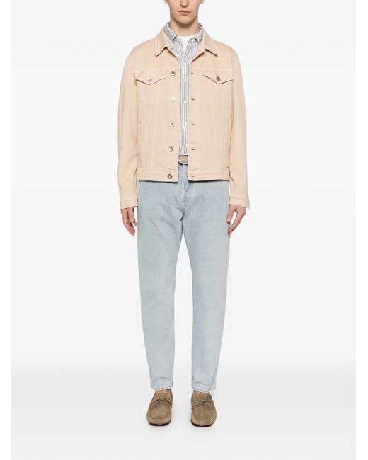 Eleventy Natural Flap-Pocket Jacket for men