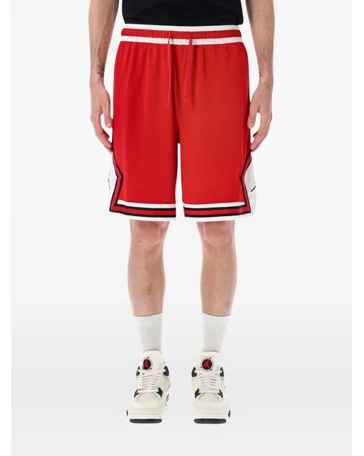 Nike Red Diamond Mesh Shorts for men