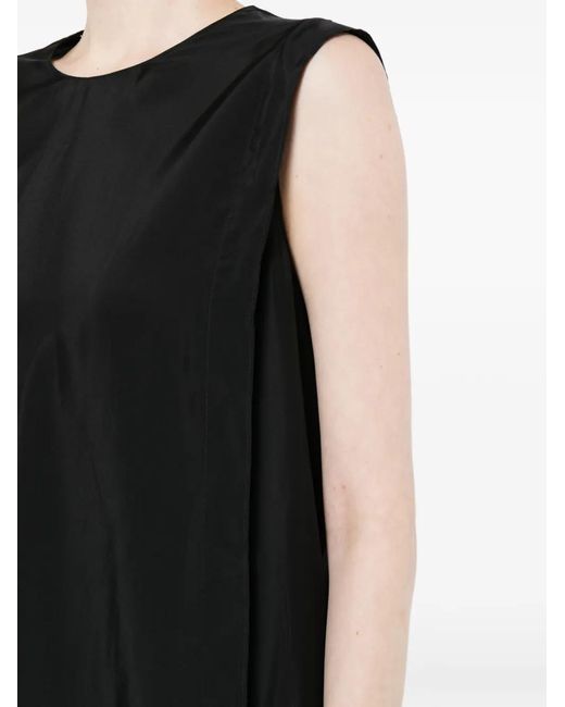 JNBY Black A-Line Layered Dress