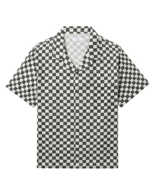 Chemise à carreaux ERL pour homme en coloris White