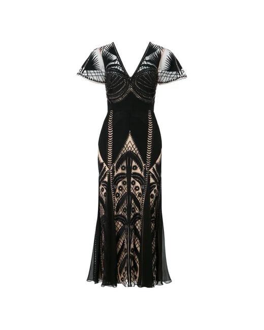 Temperley London Black Giselle Dress
