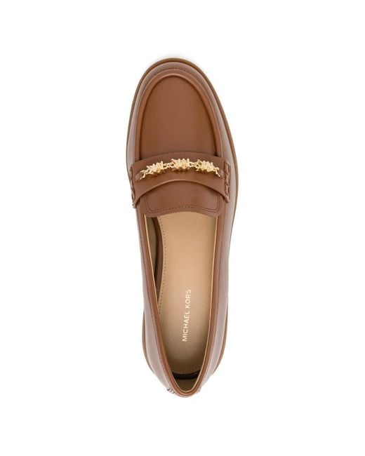Michael Kors Brown Mocassins Dina