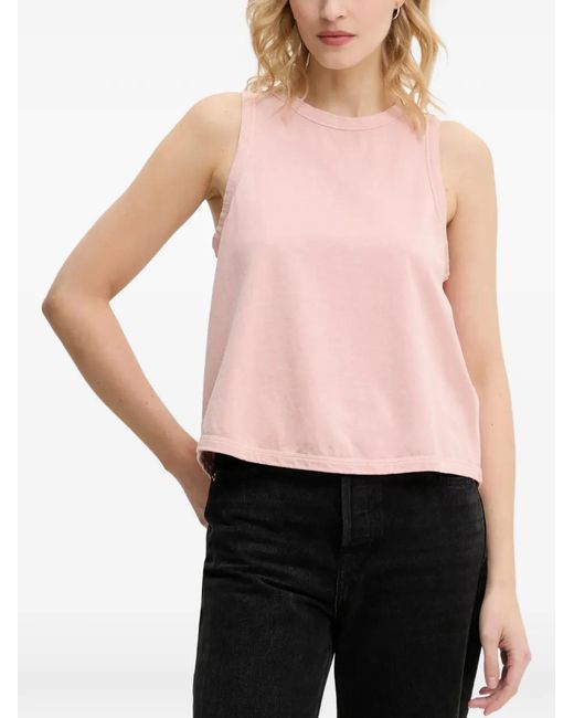 Won Hundred Pink Crew-Neck Tank Top