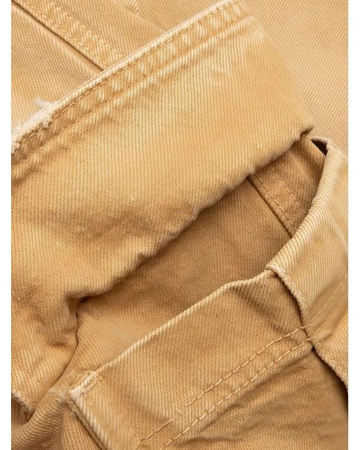 NAHMIAS Natural Logo Regular Cargo Trousers for men