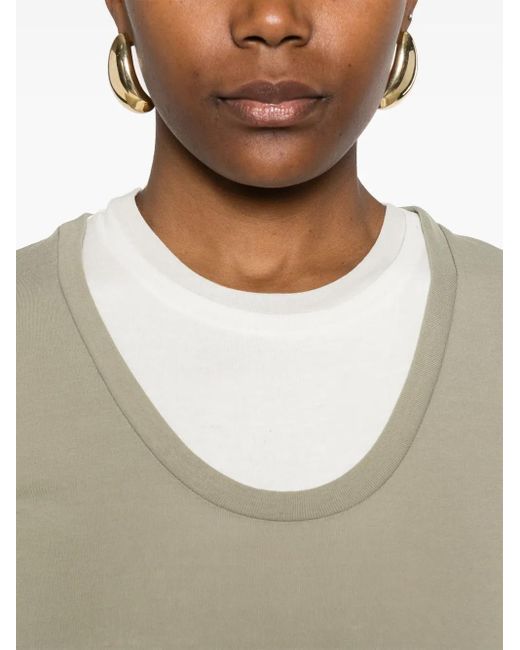 Jil Sander Natural Cotton Midi Dresses (Pack Of Three)