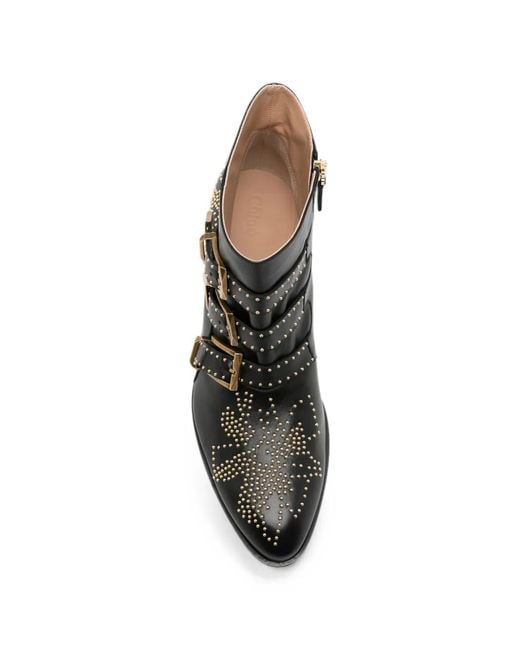 Chloé Black Susanna Boots