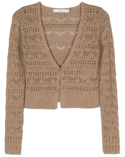 Leylae open-knit cardigan IRO de color Brown