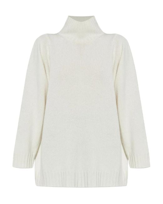 Max Mara Azijn Trui in het White