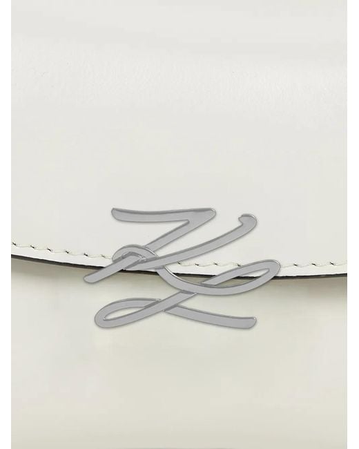 Karl Lagerfeld White Sac À Main K/Autograph