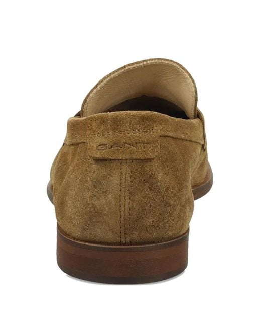 Mocassins En Daim Gant pour homme en coloris Brown