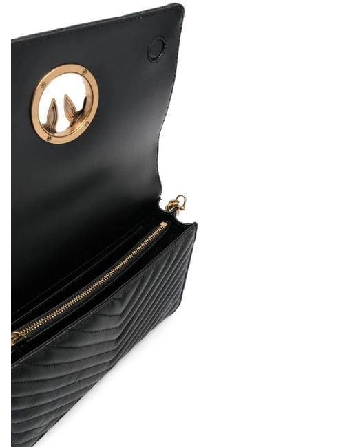 Pinko Black 'love Click Classic' Crossbody Bag