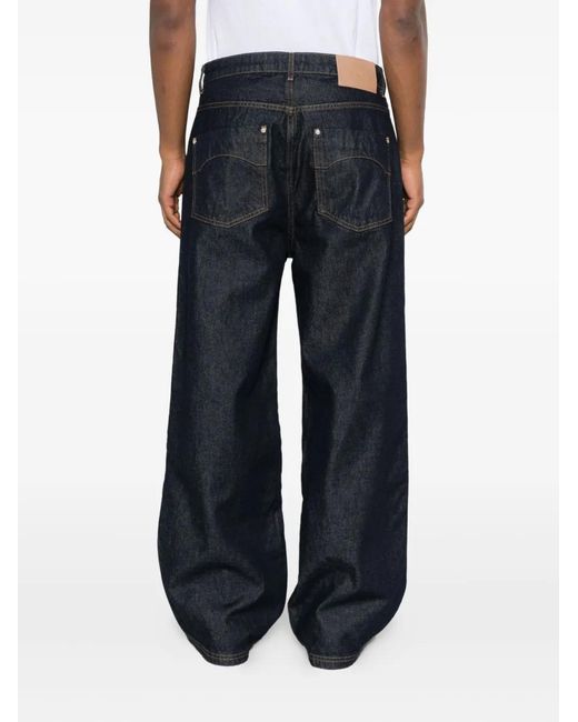 RETERNITY Blue Faded Jeans for men