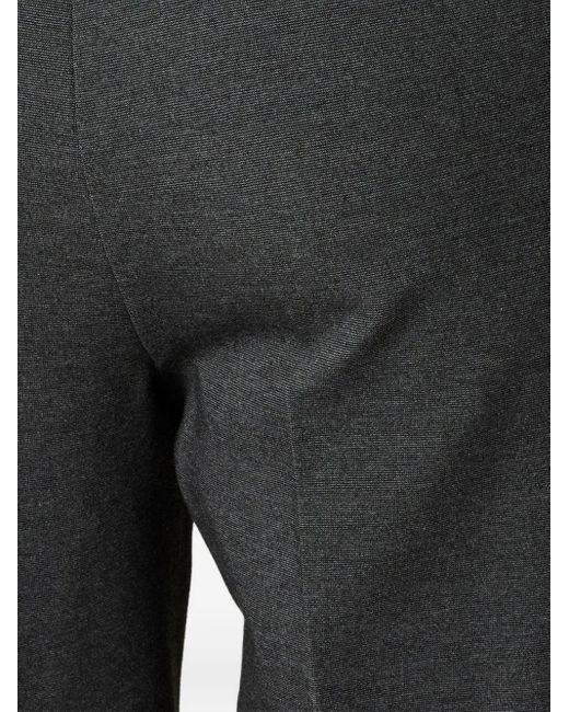 Pantalones de punto con rayas laterales Miu Miu de color Gray