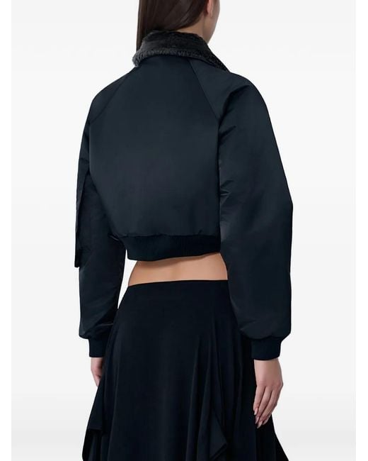 Limi Feu Blue Collar Snap-Button Jacket
