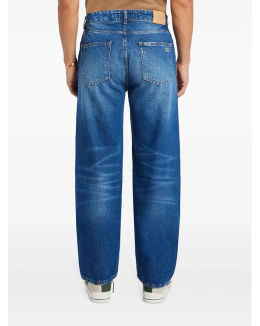 Lacoste Blue Straight-Leg Jeans for men
