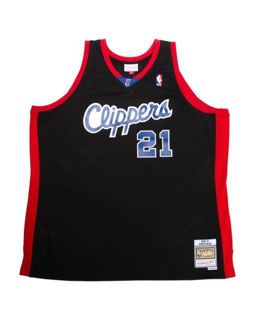 Mitchell & Ness Red X Clippers Logo-Print Vest for men