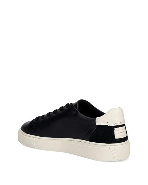 Gant Black Panelled Sneakers