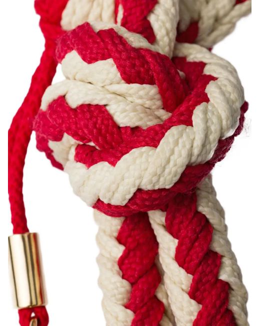 Prada Red Cord Bag Pendant