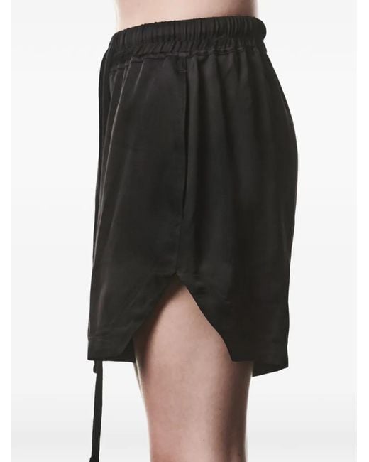Thom Krom Black Drawstring Shorts
