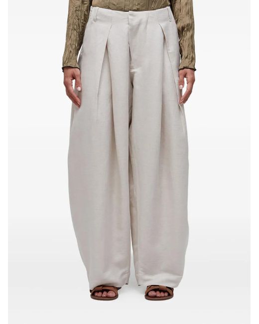 Pantaloni Plissé di Osklen in Gray