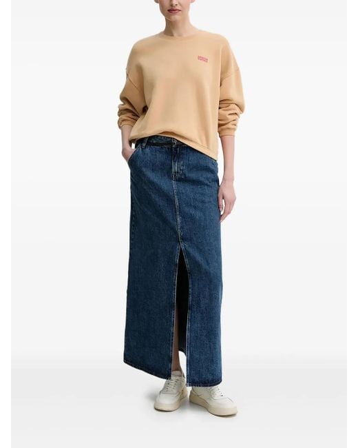 Felpa Izubird Con Logo di American Vintage in Blue