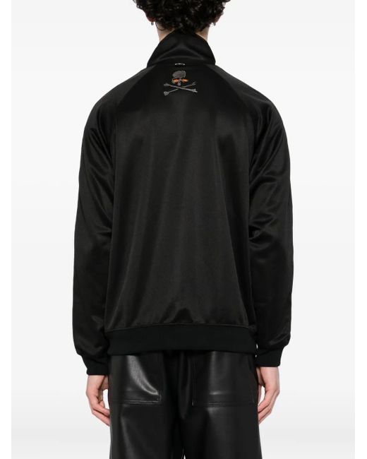 MASTERMIND WORLD Black Flame Skull Jacket for men