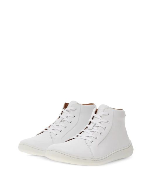 Ski Inners Skinners Moonwalker High-Top Sneakers in White | Lyst
