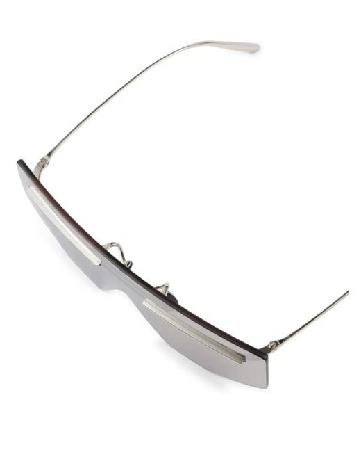 Prada Gray Runway Sunglasses for men