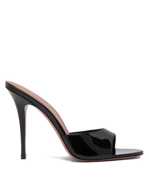 AMINA MUADDI Black 105Mm Elodie Sandals
