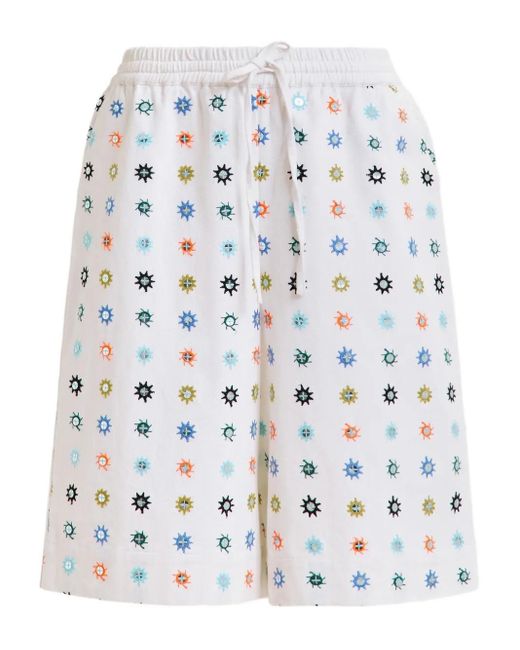 Essentiel Antwerp White Ihartford Shorts