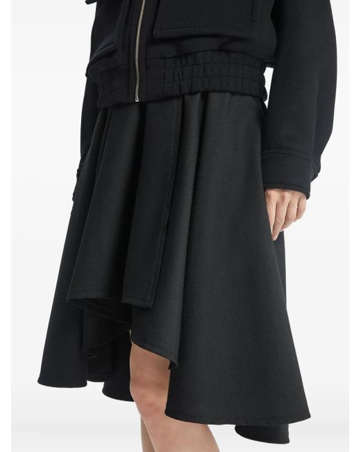 BITE STUDIOS Black Tailored Voluminous Skirt