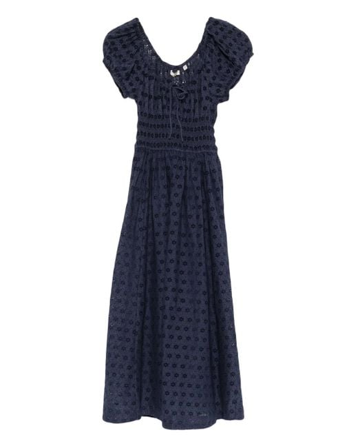Vestido midi Quinn Doen de color Blue