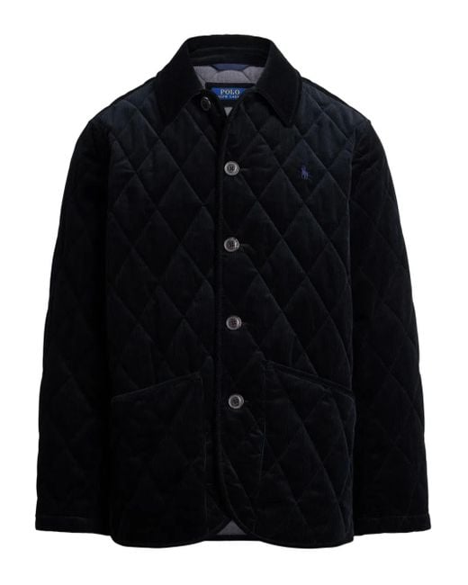 メンズ Polo Ralph Lauren キルティング ジャケット Blue