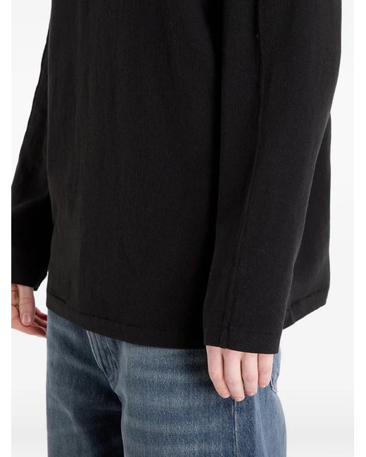 KENZO Black "Gots Boke Flower 2.0 Relax" Long Sleeves T-Shirt for men