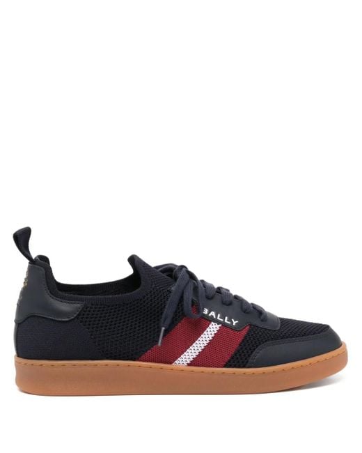 Bally Blue Outline Sneakers for men