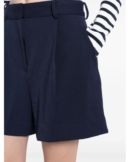 Staud Blue Heather Shorts