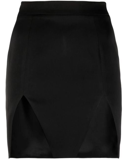 V:PM ATELIER Black Cut-Out Mini-Skirt