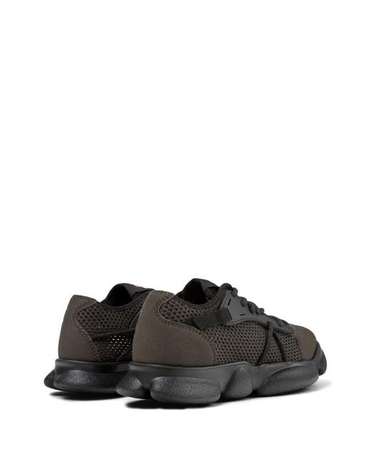 Camper Black Karst Low-Top Sneakers