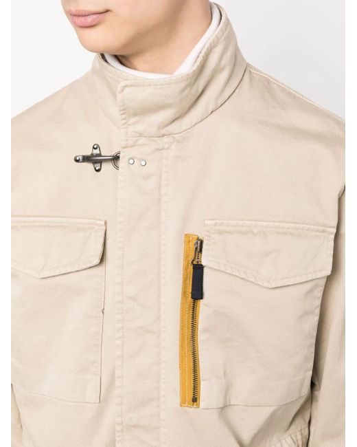 Fay Natural Multiple-Pocket Field Jacket for men