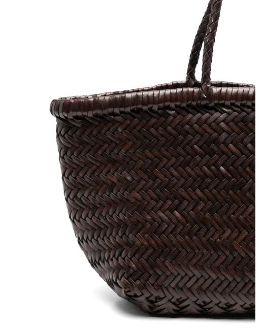 Borsa Tote Intrecciato di Dragon Diffusion in Brown