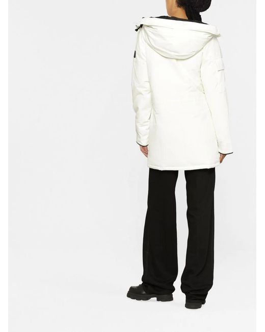 Canada Goose White Expedition Parka N. Star