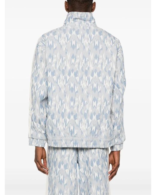 PUMA Blue Basketball Nostalgia T7 Track Jacket for men