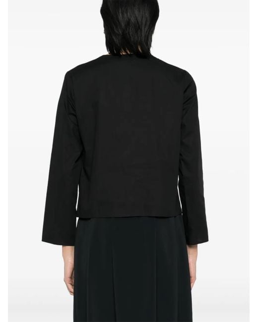 Agnes B. Black Buttoned Shirt