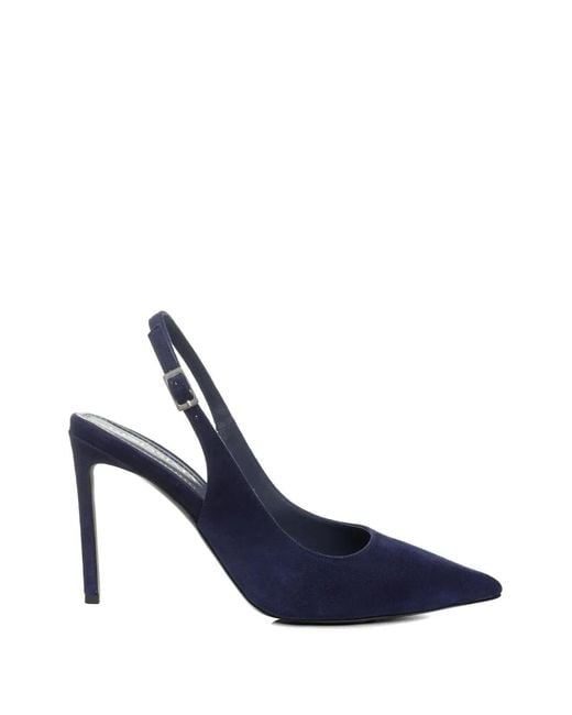 Ginissima Blue Lavinia Slingback Pumps